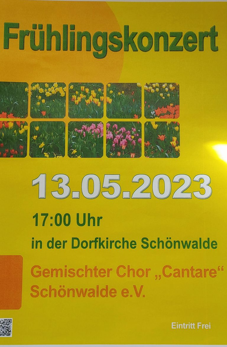 Chorkonzert „Cantare“